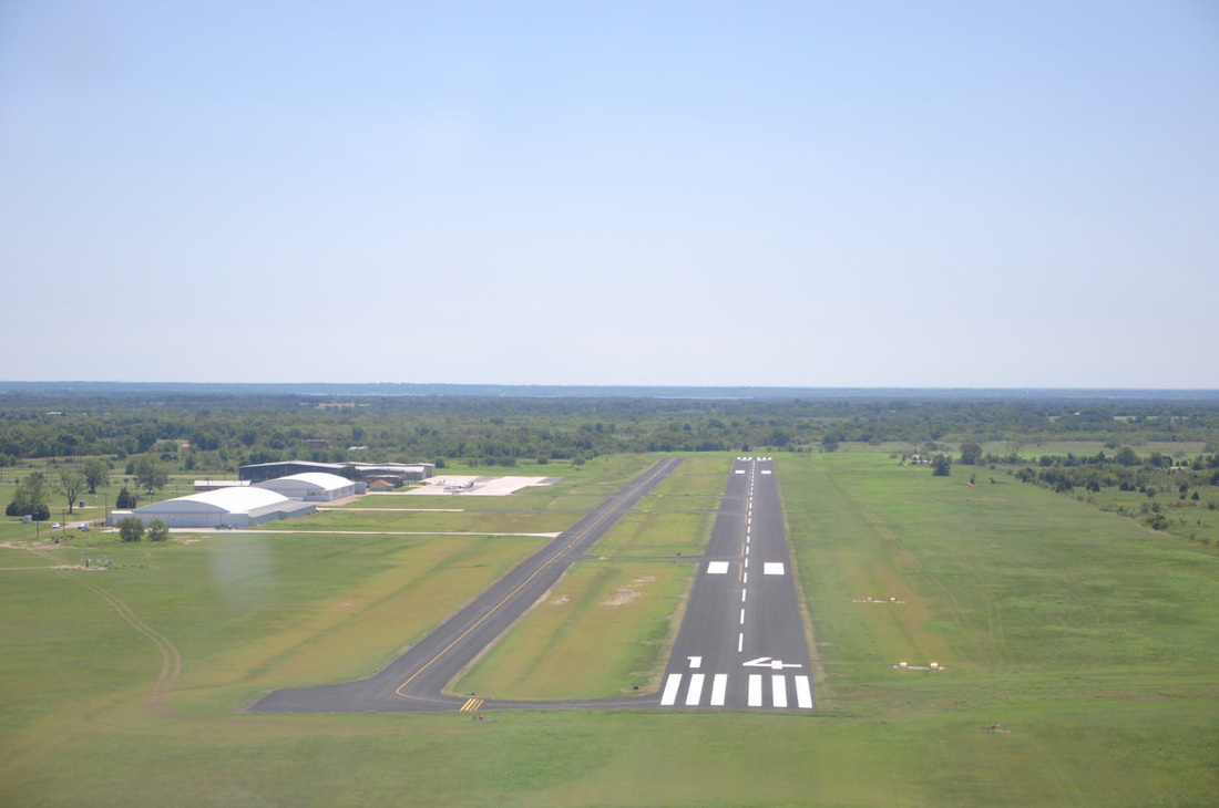 Ariel of the airport